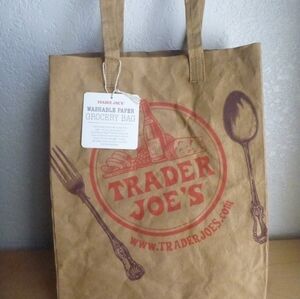 Rare Discontinued Trader Joe’s Washable Paper grocery bag PRICE IS FIRM